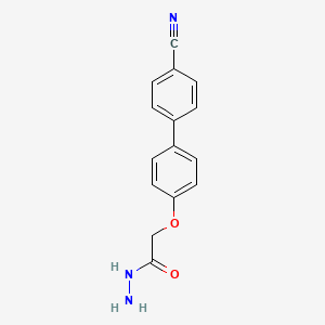 2-[4-(4-Cyanophenyl)phenoxy]acetohydrazide