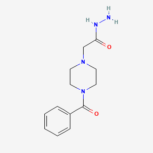 2-(4-Benzoylpiperazin-1-yl)acetohydrazide