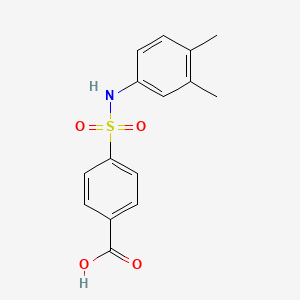 4-[(3,4-dimethylphenyl)sulfamoyl]benzoic Acid