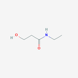 molecular formula C5H11NO2 B3383009 N-ethyl-3-hydroxypropanamide CAS No. 38052-79-8