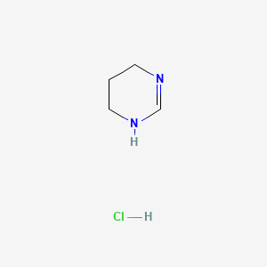 molecular formula C4H9ClN2 B3383017 1,4,5,6-Tetrahydropyrimidine hydrochloride CAS No. 38115-29-6