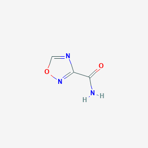 molecular formula C3H3N3O2 B3383157 1,2,4-Oxadiazole-3-carboxamide CAS No. 39512-74-8