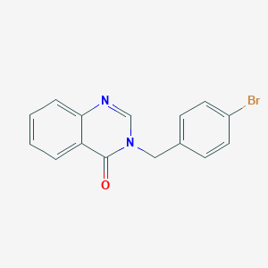 molecular formula C15H11BrN2O B338317 3-(4-bromobenzyl)-4(3H)-quinazolinone 