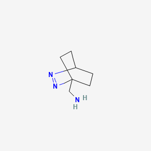 1-(2,3-Diazabicyclo[2.2.2]oct-2-en-1-yl)methanamine