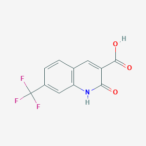 2-Oxo-7-(trifluoromethyl)-1,2-dihydroquinoline-3-carboxylic acid