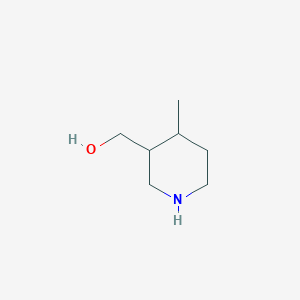 (4-Methylpiperidin-3-yl)methanol