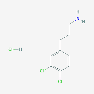 3-(3,4-Dichlorophenyl)propane-1-amine hcl