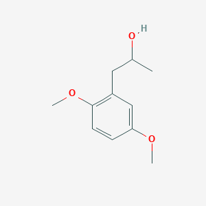 molecular formula C11H16O3 B3383229 1-(2,5-Dimethoxyphenyl)propan-2-ol CAS No. 40180-96-9