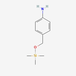 4-Trimethylsilanyloxymethyl-phenylamine