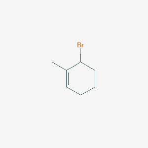 molecular formula C7H11B B3383314 6-Bromo-1-methylcyclohexene CAS No. 40648-23-5