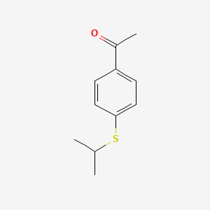 1-[4-(Propan-2-ylsulfanyl)phenyl]ethan-1-one