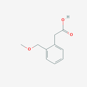 molecular formula C10H12O3 B3383353 2-[2-(Methoxymethyl)phenyl]acetic acid CAS No. 408535-99-9
