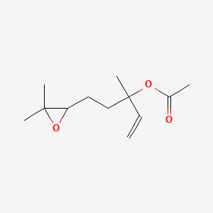 1-(3,4-Epoxy-4-methylpentyl)-1-methylallyl acetate