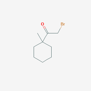 2-Bromo-1-(1-methylcyclohexyl)ethanone