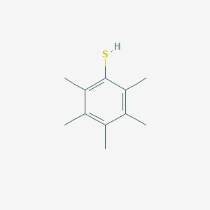 molecular formula C11H16S B3383451 Pentamethylbenzenethiol CAS No. 42448-56-6
