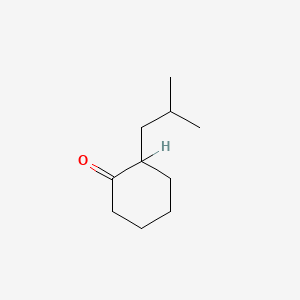 molecular formula C10H18O B3383677 2-Isobutylcyclohexan-1-one CAS No. 4668-64-8