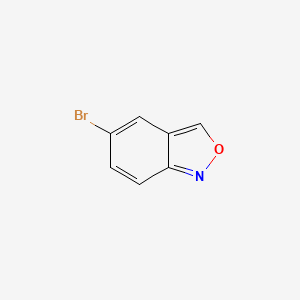 molecular formula C7H4BrNO B3383680 5-Bromobenzo[C]isoxazole CAS No. 4682-91-1