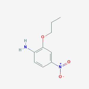 B033837 4-Nitro-2-propoxyaniline CAS No. 105168-92-1