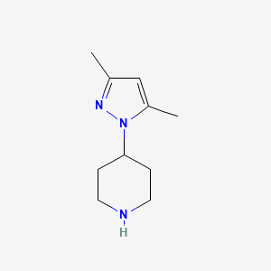 4-(3,5-Dimethyl-1-pyrazolyl)piperidine