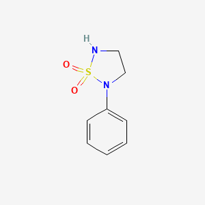 2-Phenyl-1,2,5-thiadiazolidine 1,1-dioxide