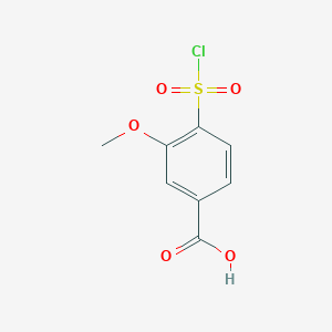 4-(Chlorosulfonyl)-3-methoxybenzoic acid