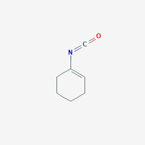 Cyclohexene, 1-isocyanato-