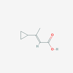 3-Cyclopropylbut-2-enoic acid