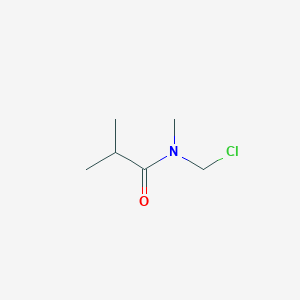 molecular formula C6H12ClNO B3383943 N-(chloromethyl)-N-methylisobutyramide CAS No. 51164-43-3