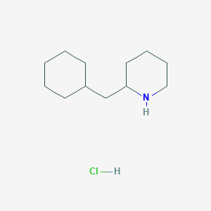 molecular formula C12H24ClN B3383988 盐酸2-(环己甲基)哌啶 CAS No. 51523-48-9