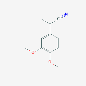 molecular formula C11H13NO2 B3383999 2-(3,4-Dimethoxyphenyl)propanenitrile CAS No. 51698-53-4