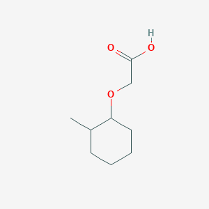 molecular formula C9H16O3 B3384024 2-[(2-Methylcyclohexyl)oxy]acetic acid CAS No. 519050-83-0