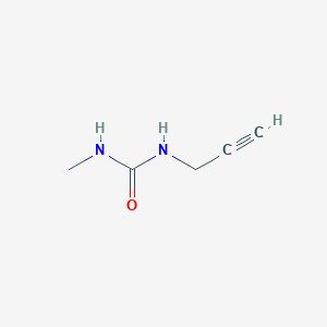 molecular formula C5H8N2O B3384147 1-Methyl-3-(2-propyn-1-yl)urea CAS No. 52829-73-9