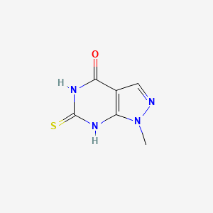 4-Hydroxy-1-methylpyrazolo[3,4-d]pyrimidin-6-thiol