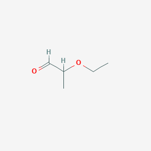 molecular formula C5H10O2 B3384263 2-Ethoxypropanal CAS No. 5393-69-1