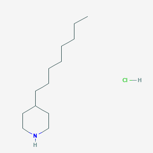4-Octylpiperidine hydrochloride