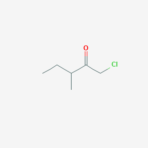 molecular formula C6H11ClO B3384312 1-Chloro-3-methylpentan-2-one CAS No. 54147-45-4