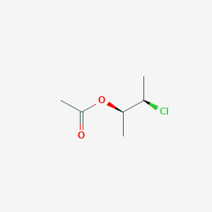 rel-(2R,3R)-3-Chlorobutan-2-yl acetate