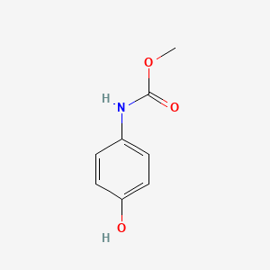 molecular formula C8H9NO3 B3384408 Methyl N-(4-hydroxyphenyl)carbamate CAS No. 54840-09-4