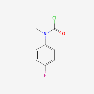 N-(4-fluorophenyl)-N-methylcarbamoyl chloride