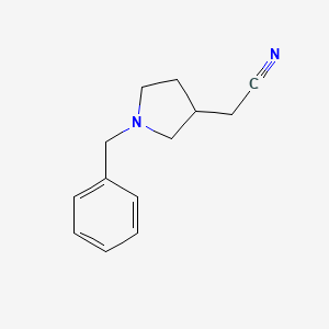 2-(1-Benzylpyrrolidin-3-yl)acetonitrile