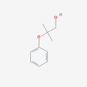 molecular formula C10H14O2 B3384457 2-Methyl-2-phenoxypropan-1-ol CAS No. 55376-36-8