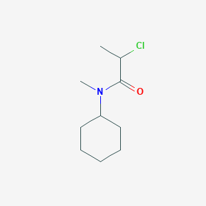 2-chloro-N-cyclohexyl-N-methylpropanamide