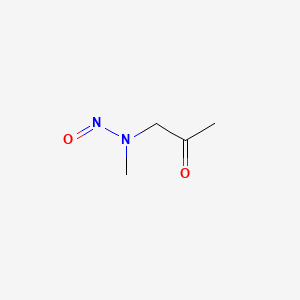 B3384531 N-Nitrosomethyl(2-oxopropyl)amine CAS No. 55984-51-5