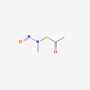 molecular formula C4H8N2O2 B3384531 N-Nitrosomethyl(2-oxopropyl)amine CAS No. 55984-51-5