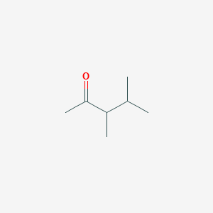 molecular formula C7H14O B3384585 3,4-Dimethyl-2-pentanone CAS No. 565-78-6