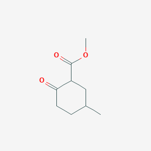 molecular formula C9H14O3 B3384648 5-甲基-2-氧代环己烷-1-羧酸甲酯 CAS No. 56576-40-0