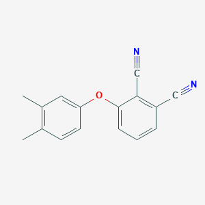 molecular formula C16H12N2O B338474 3-(3,4-Dimethylphenoxy)phthalonitrile 