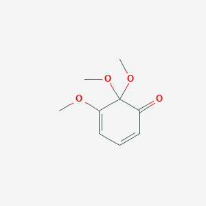 2,4-Cyclohexadien-1-one, 5,6,6-trimethoxy-