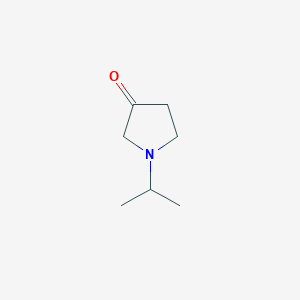 molecular formula C7H13NO B3384865 1-(Propan-2-yl)pyrrolidin-3-one CAS No. 58039-28-4