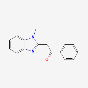 2-(1-methyl-1H-benzimidazol-2-yl)-1-phenylethanone